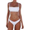 Generico Bikini Donna Brasiliana, Costumi da Bagno da Donna, Costume da Bagno Bikini A Due Pezzi con Fasciatura A Fascia da Donna Costume da Bagno Bikini Sexy Push Up Costumi da Bagno Brasiliani