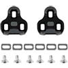 Caswynlife Tacchetti per bici da strada per sistema look, piastre antiscivolo per pedali con opzioni di galleggiamento da 0/4,5/9 gradi, tacchetti autobloccanti per scarpe da ciclismo (grigio 4,5