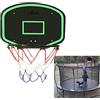 ELzEy Trampolino da Basket Canestro Mini Telaio Giocattolo Gioco for canestro sospeso all'aperto con(A)