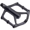 Caswynlife Pedali per bici in lega di alluminio con doppi cuscinetti per mountain bike, poggiapiedi antiscivolo leggeri, parti di ricambio, nero, rosso, arancione, verde, viola (viola)