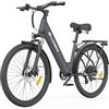 ZAZAWORK Bici Elettrica uomo donna,27.5 Inches 36 V 15 Ah Removable Battery 120Km Autonomy bici pedalata assistita for Urban Commuters 7 Velocità Freni a Disco,Sospensione Anteriore