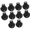 Baoblaze 10x Copritesta per Mazze da Golf con Numeri, Etichette numeriche, Accessori per Sacca da Golf, compatti e intercambiabili per Mazze, Style a