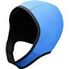 WOVEBIUS Cappuccio per immersioni subacquee in neoprene per muta da adulto, per canoa, kayak, vela, giallo, 3 mm