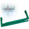 GFLPSQIA Copertura per Il palo da Basket Protezione per I Bordi in Vetro del Canestro da Basket, Striscia Anticollisione per Basket, Striscia Protettiva Infrangibile per Tabellone(A- Green,Pack of 2)