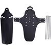MDSIOKHJ Parafango Un Set di Biciclette MTB Mountain Bike Parafanghi Anteriori e Posteriori Accessori for Parti