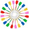 HO-SFSM Set di 20 Freccette con Punta in Metallo, 5 Colori, Alette Integrate