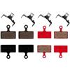 PMAGSYQ 4 Paia MTB Bike Pastiglie Freno Semi-Metalliche Adatte per M9000 M9020 M987 M985 M8000 M785 M675 XT SLX G01S G03TI G04TI(4pair Ceramics)