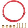 SkyjOy Cavo Freno Bici Brake Cable 5mm Bicycle Hydraulic Disc Oil Tube MTB Bike Pipe(Red)