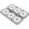 Generic Bobina Porta Lenza da 6 Pezzi, Design in Schiuma con Scanalatura Profonda Migliore Esperienza di Pesca