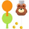 Generico Gioco Appeso - Tennis Da Tavolo Per Della Porta | Allenatore Sospeso Con Racchette & Palline Per Pratica Interno & Coordinazione Mano-Occhio Famiglia