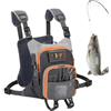 Generico Fly Fishing Pack, Vest Style Sling Backpack With Multiple Storage Pockets For Fly Fishing Gear, Tackle, Lures & Tools, Freshwater & Saltwater