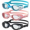 Generico Occhiali da nuoto Occhiali da Sub Regolabili a Tenuta Stagna