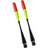 DAWTHTW 2Pcs Luminoso Top Mount Luminously LED Float Night Fishing Tool Sensitive Luminously Float Sostituzione Boe di pesce LED
