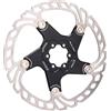 KUAWDON Otore flottante per Freno a Disco per Bicicletta 6 bulloni 203mm 180mm 160mm Acciaio ad Alta Resistenza Adatto a pastiglia per Bici da Strada MTB(203mm Black)