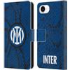 Head Case Designs Licenza Ufficiale Inter Milan Serpente Modelli Custodia Portafoglio in Pelle Compatibile con Apple iPhone 16e / iPhone 17e