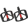 Caswynlife Besttoolifes - Pedali per bici in lega di alluminio con cuscinetti doppi du, battistrada cavo allargato leggero per mountain bike, installazione filettata standard