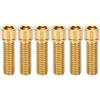 Arithmetix Vite Attacco Manubrio Bullone Manubrio M8x25mm Pezzi di Ricambio per Bicicletta in Lega di Titanio 6 Pezzi Accessori Ciclismo Dorati Componenti di Fissaggio Hardware di Ricambio (Blu)