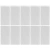 HAKIDZEL Sacchetti Solubili in Acqua PVA Materiale Ecologico per Pesca alla Carpa, Borsa Rete per Esche Solide, Confezione da 100 Pezzi per Uso Pesca