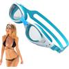 Generico Occhiali da Nuoto di Competizione | Occhiali da Sub Regolabili a Tenuta Stagna | Occhialini in Silicone Morbido per il Nuoto | per uomo, fiume, acqua, spiaggia, vacanze estive, surf, snorkel e sport