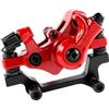 NHABXGDS Biciclette Tamburo Freno Posteriore Freno a Tambur Pinza Freno a Disco per Bici in Lega di Alluminio Pinze per Disco Mountain R160 Pinze Freno meccaniche per Bici(Red R160 F180)