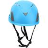 BSTiltion Casco da arrampicata regolabile per alpinismo con cuscinetto leggero, 548 g, 12 prese d'aria, fodera rimovibile 56-62 cm, rosso