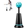 Generic Bottone per Maglietta da Allenamento per Baseball, Maglietta da Battuta in Nylon Resistente, Senza Lanciatore per allenamenti di Baseball e Softball per Principianti 3 Balls