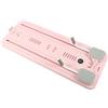 Generic Push Up Board Ab Wheel 4 in 1 Attrezzatura Multifunzionale per L'allenamento della Forza del Core per la Palestra di Casa Dimensioni Compatte e Portatili 41,7 X 16,1 X 2,8 Pollici (PINK)