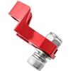 KUAWDON Prolunga Pinza Freno Bici Estensione Freno Telaio da 20 Pollici Staffa di conversione Set Ruote Regolabile da 406 a 451(Red)