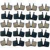 NHABXGDS Biciclette Tamburo Freno Posteriore Freno a Tambur Pastiglie Freno per Bicicletta Adatte per Magura MT5 MT7 MT Adatte per Trail M1893 Pinza idraulica Sport Bike Brake Pad(4Pair)