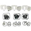 GPJTJROL for T/o/h/a/t/s/u 3C8-87122-1 Supervisionare 3 Pezzi Kit di ricostruzione Riparazione carburatore M 40 50Hp 2t fuoribordo