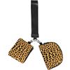 FBGHHTY Borsa sportiva leggera con stampa leopardata e cinturino da polso per attività all'aperto, corsa, palestra, viaggio