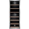 Caso WinePremium 126 Smart - Frigorifero per 126 bottiglie, 2 zone per 5-20 °C, illuminazione a LED, con app Wi-Fi e WiFi, in acciaio inox, BEEF!-Edition