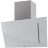 Cata Campana decorativa da parete, modello THALASSA 800XGWH/F, larghezza 80 cm, 6 livelli di potenza, classe di efficienza energetica A+++, finitura in vetro bianco, 80 cm