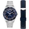 Philip Watch Orologio Uomo Acciaio, Automatico, Analogico, 42 mm, Collezione Caribe Sport, Pacchetto Speciale - R8223597114