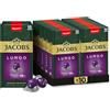 Jacobs Capsule Lungo Intenso, Intensità 8, 100 capsule di caffè compatibili Nespresso®, confezione da 10 pezzi, 10 x 10 bevande