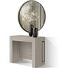 PAZZO DESIGN, Tavolo Consolle Allungabile Con Porta Prolunghe Lise, Olmo Perla, Fino A 12 Posti, Cucina, Salvaspazio, Made in Italy, Da 45 A 300 Cm - id_1939