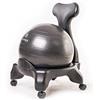 KIKKA ACTIVE CHAIR - Sedia ergonomica con Pallone Gonfiabile (Nera)
