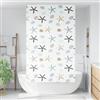 Generico Tenda a Rullo Doccia 130x240 cm Larghezza Tessuto 126 cm,Casa e Giardino,Arredo,Trattamenti per finestre,Tende alla veneziana-4014905