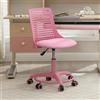 Ya-Home Sedia Scrivania per Bambini Girevole Regolabile in Altezza, Rosa