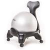 KIKKA ACTIVE CHAIR - Sedia ergonomica con Pallone Gonfiabile (Grigio)