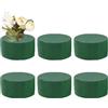 Generico Bloccare di Schiuma Floreale - 6 Pezzi di Schiuma Fiorista Resistenti all'Acqua | Mattoncini Composizioni Floreali 4x8 Cm | Alto Assorbimento d'Acqua
