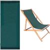 NICENEEDED 45 pollice Beach Sling Chair Sostituzione Tessuto, Tessuto per Sedie A Sdraio Da Giardino, Sedia Pieghevole Da Esterno In Tela