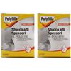 POLYFILLA STUCCO ALTI SPESSORI, per Interno ed Esterno, riempie il muro in profondità fino 10cm con una sola apllicazione, intonaco calcestruzzo e cemento,in POLVERE, GRIGIO CHIARO 1KG