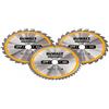 DeWALT, DT1126-QZ, Edilizia lama della sega circolare fissa 3 ha pacchetto, 305 mm