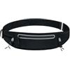 AiQInu Marsupio Running, Marsupio Corsa Impermeabile, Cintura da Corsa per Uomo e Donna, Fascia Running per Jogging, Viaggi, Escursioni, Sport, Camminata, Outdoor - Nero
