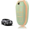 TOOMUME Cover Chiave Auto per Peugeot 208 308 2008 3008 Citroen C3 C4 C5 | Silicone Morbido, Antiurto, Anticaduta, Antigraffio, Custodia Protettiva Chiave per 508 5008 Picasso Aircross Cactus DS3 DS5