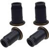 YFQAZXSW Kit 4 pezzi di guarnizioni for iniettori di carburante for Nissan, for Patrol, for GU Y61 ZD30 DDI, for Navara D22-II 3.0TD 2000-2002, 2003, 2004, 2005, 2006, 2007