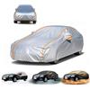 Ufgwhirl Telo Copriauto da Esterno per Fiat Punto 1gen 1993-1999, Resistente al sole per interni ed esterni con cerniera Copertura Auto Completa, with Reflective Strips