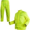 A-Pro Tuta Moto Impermeabile Antipioggia Giacca Pantaloni Antiacqua Scooter Fluo XXL