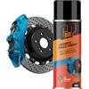 GP KOLORS Vernice Spray per Pinze Freno, Azzurro, 400ml, Resistente Alte Temperature Fino a 390°C, Smalto Professionale per Tuning Auto e Moto (Light Blue, Finitura Lucida)